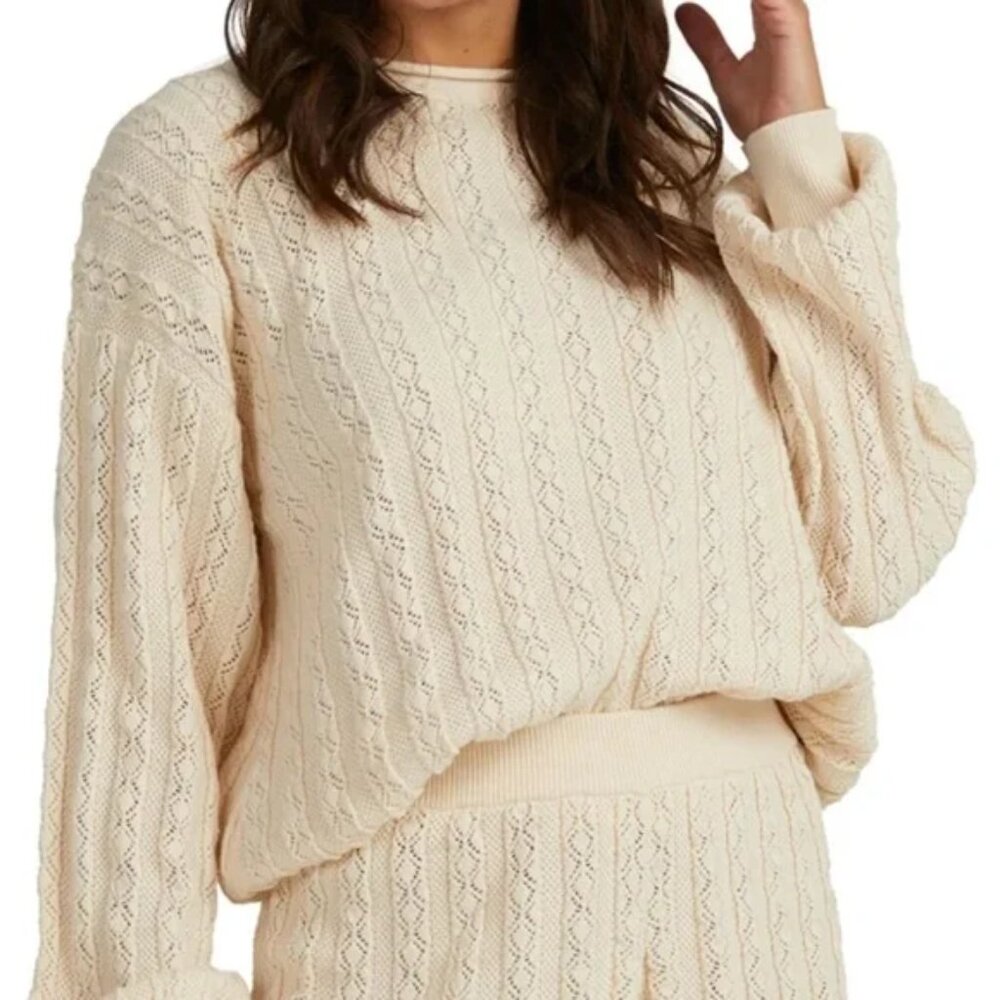 Roxy Summer Nomad Sweater and Shorts Set